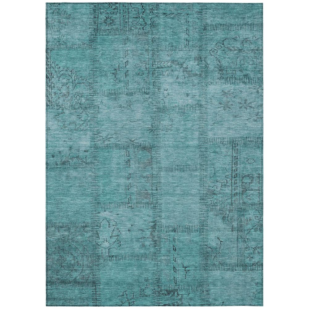 Chantille ACN685 Teal 3' x 5' Rug. Picture 1