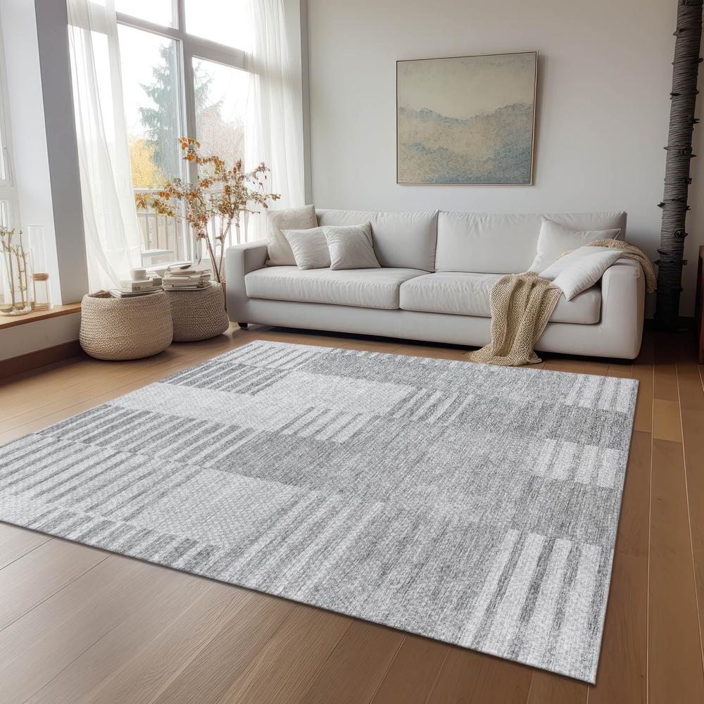 Chantille ACN686 Gray 3' x 5' Rug. Picture 7