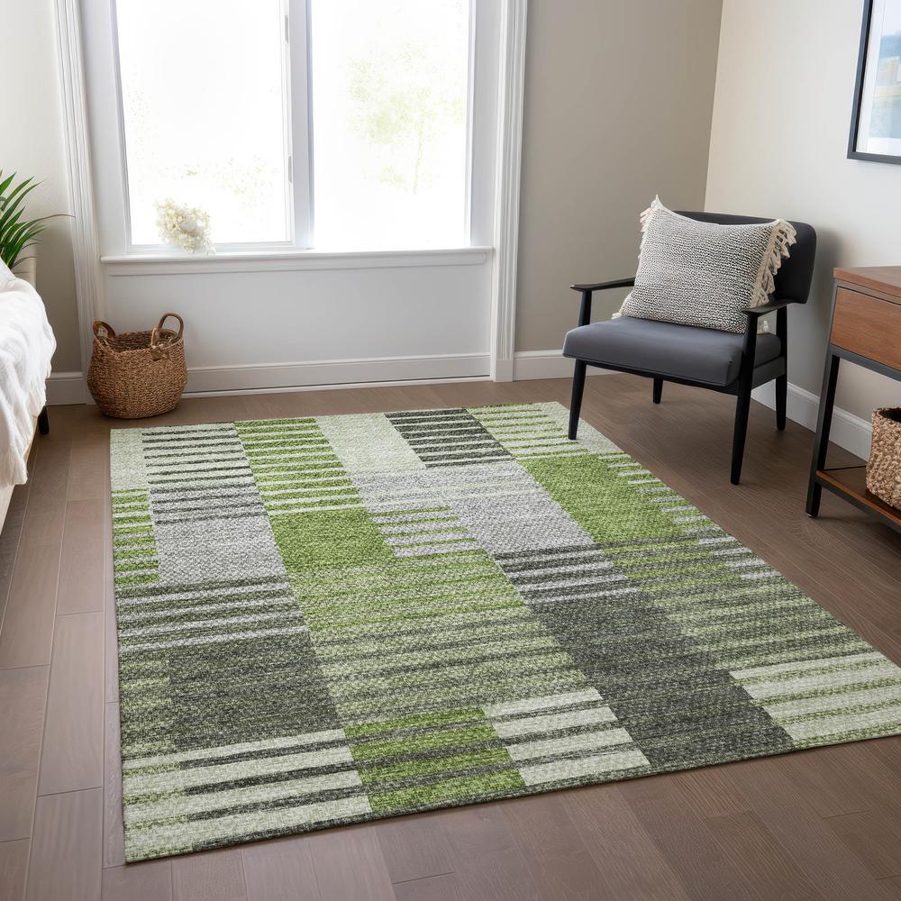 Chantille ACN687 Green 3' x 5' Rug. Picture 6