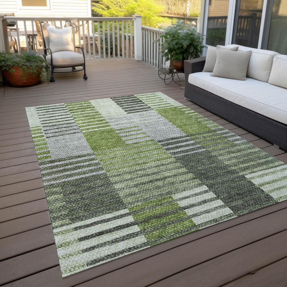 Chantille ACN687 Green 3' x 5' Rug. Picture 8