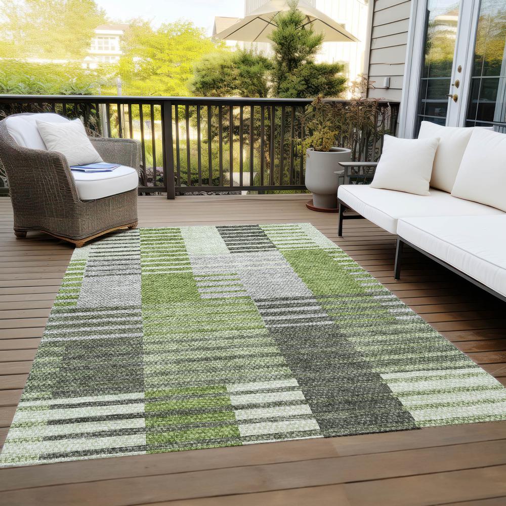Chantille ACN687 Green 3' x 5' Rug. Picture 9