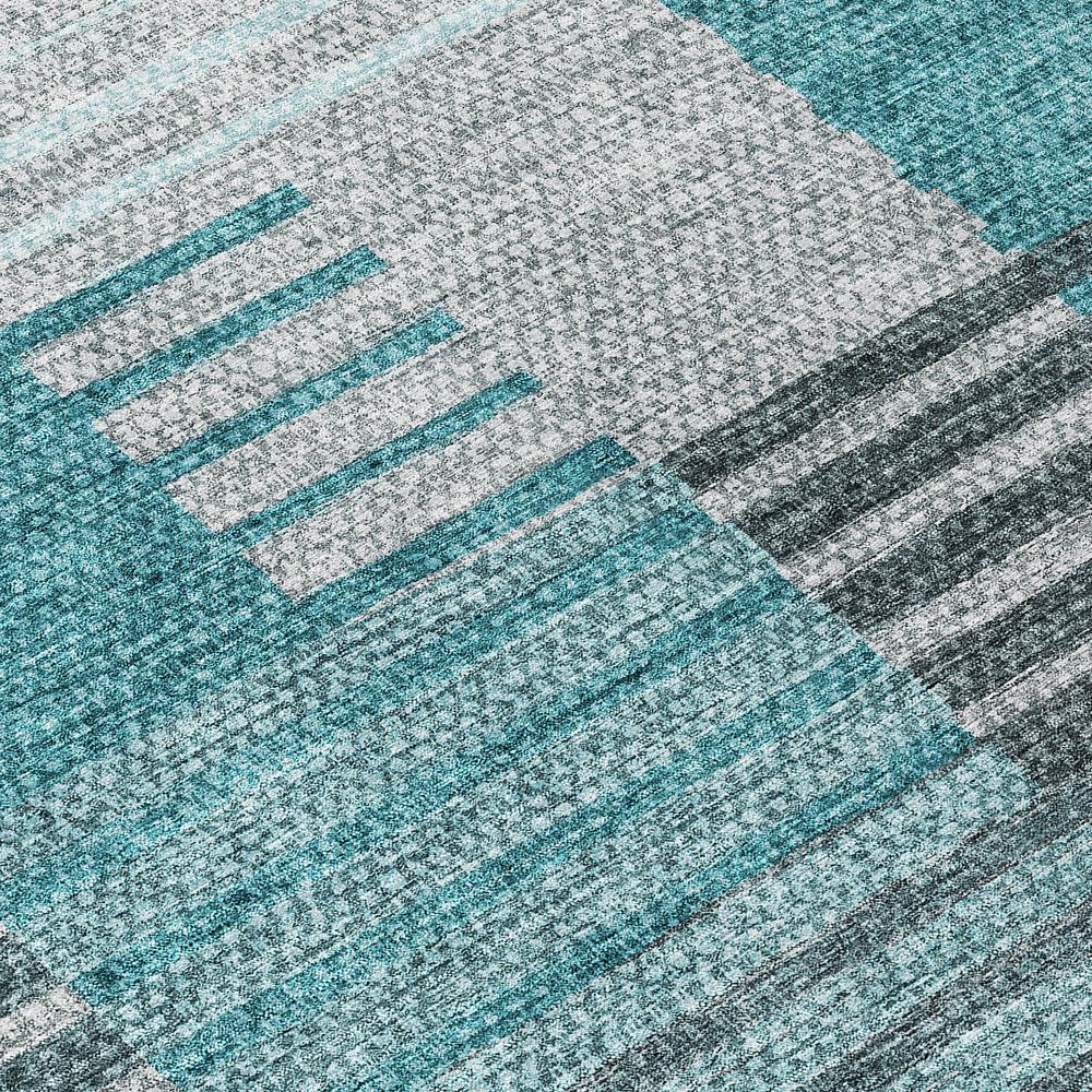 Chantille ACN687 Teal 2'3" x 7'6" Rug. Picture 5