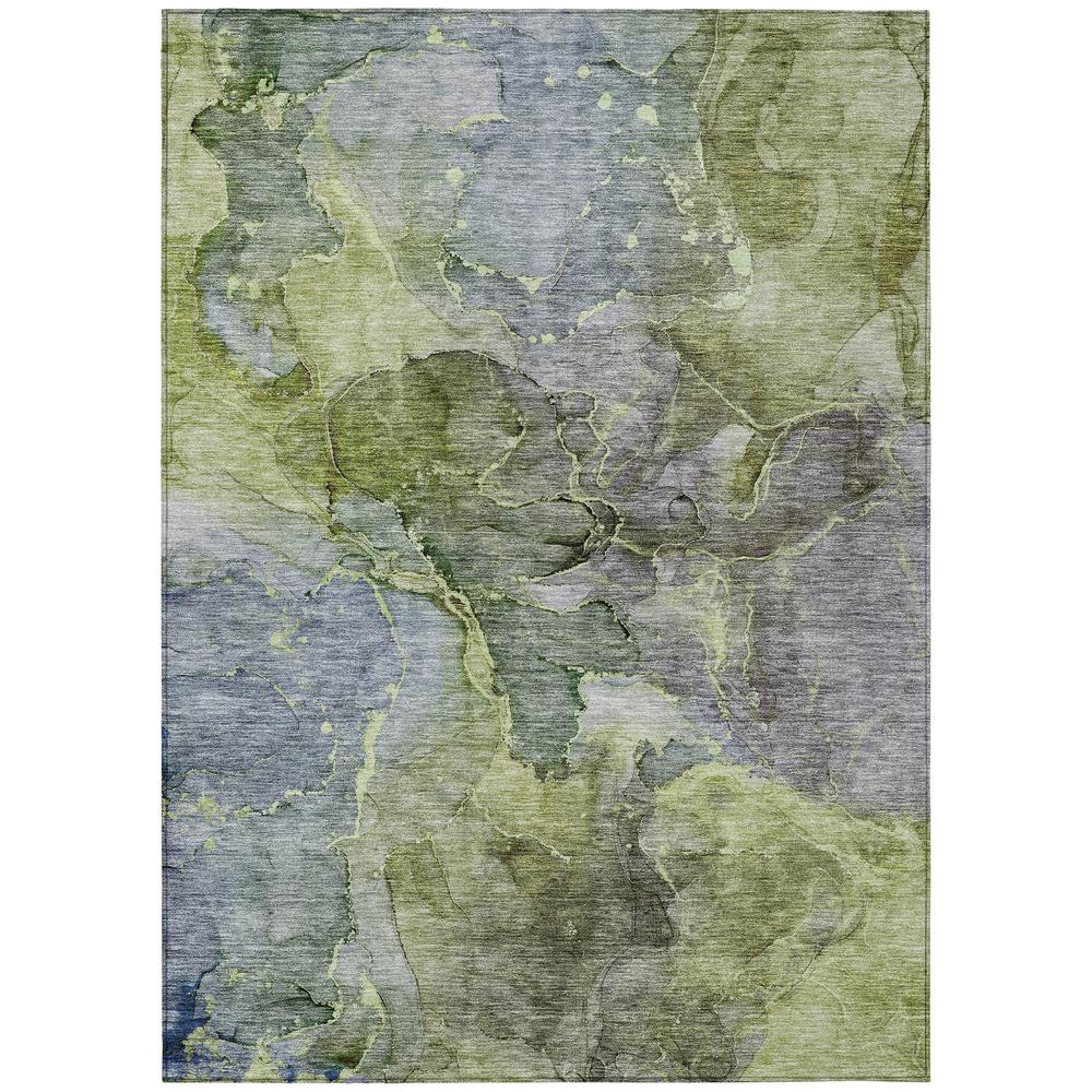 Chantille ACN689 Green 3' x 5' Rug. Picture 1