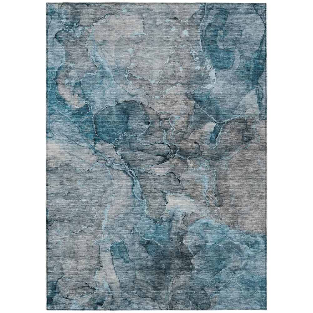 Chantille ACN689 Teal 3' x 5' Rug. Picture 1