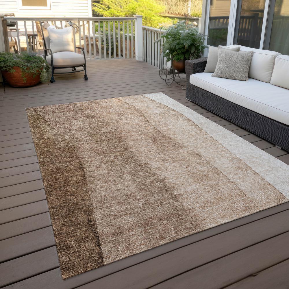 Chantille ACN690 Brown 3' x 5' Rug. Picture 8