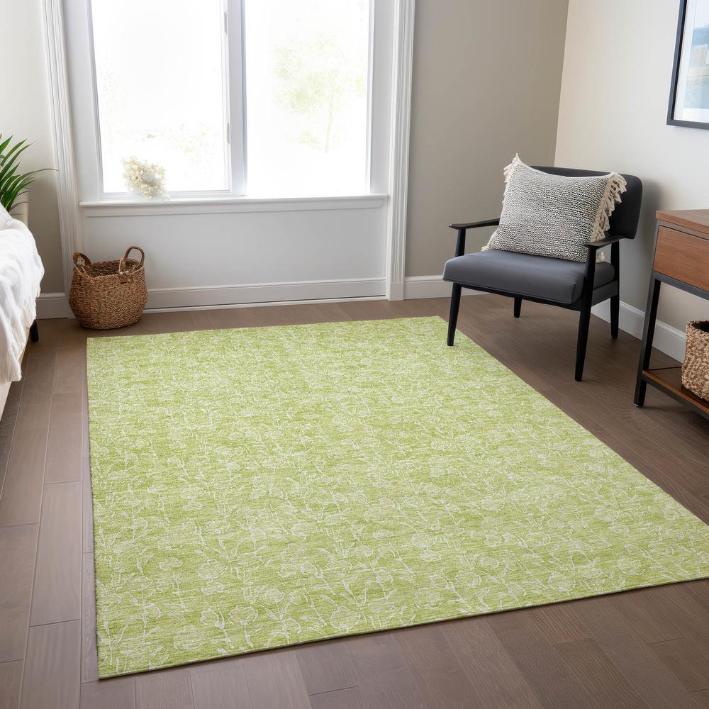 Chantille ACN691 Green 3' x 5' Rug. Picture 6