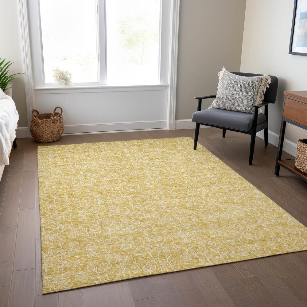 Chantille ACN691 Gold 3' x 5' Rug. Picture 6