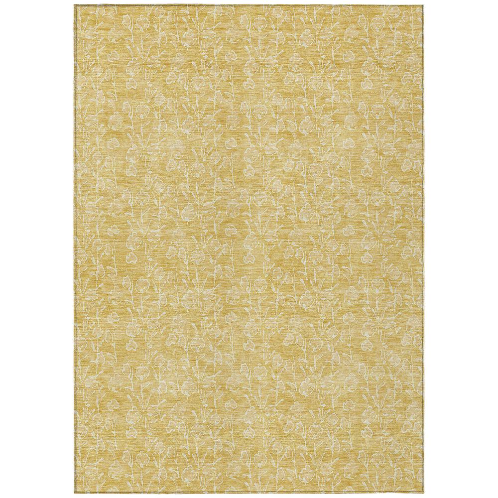 Chantille ACN691 Gold 3' x 5' Rug. Picture 1