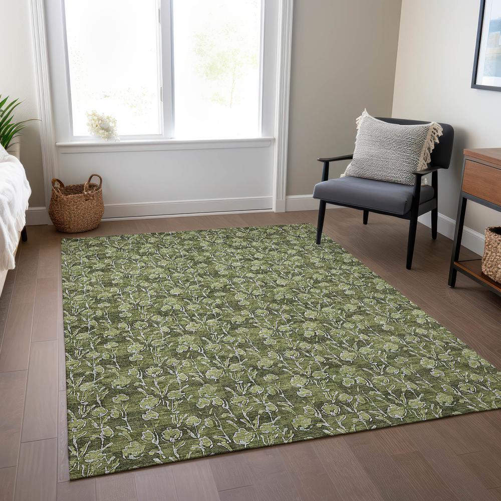 Chantille ACN692 Green 3' x 5' Rug. Picture 6