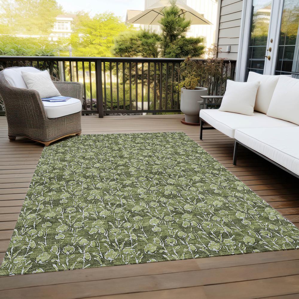 Chantille ACN692 Green 3' x 5' Rug. Picture 9