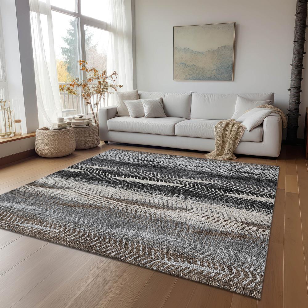 Chantille ACN693 Brown 3' x 5' Rug. Picture 7