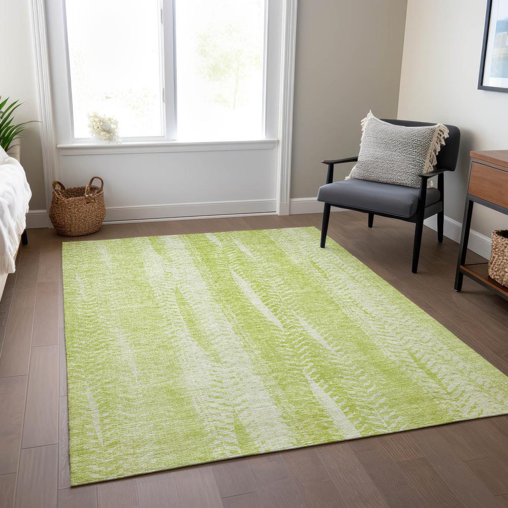 Chantille ACN694 Green 3' x 5' Rug. Picture 6