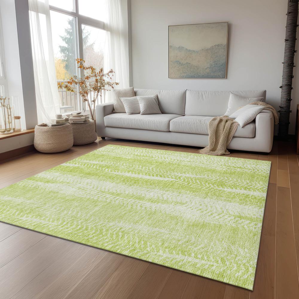 Chantille ACN694 Green 3' x 5' Rug. Picture 7