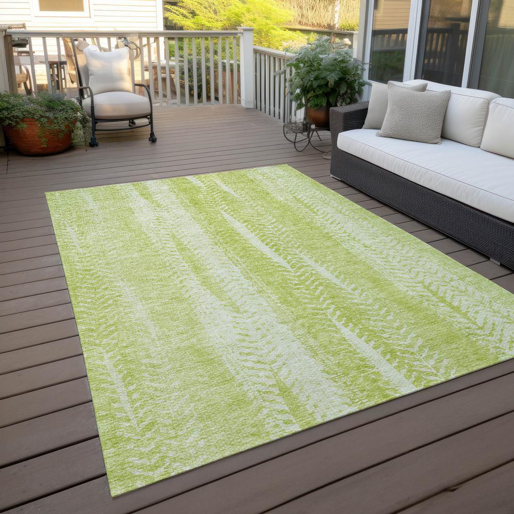 Chantille ACN694 Green 3' x 5' Rug. Picture 8
