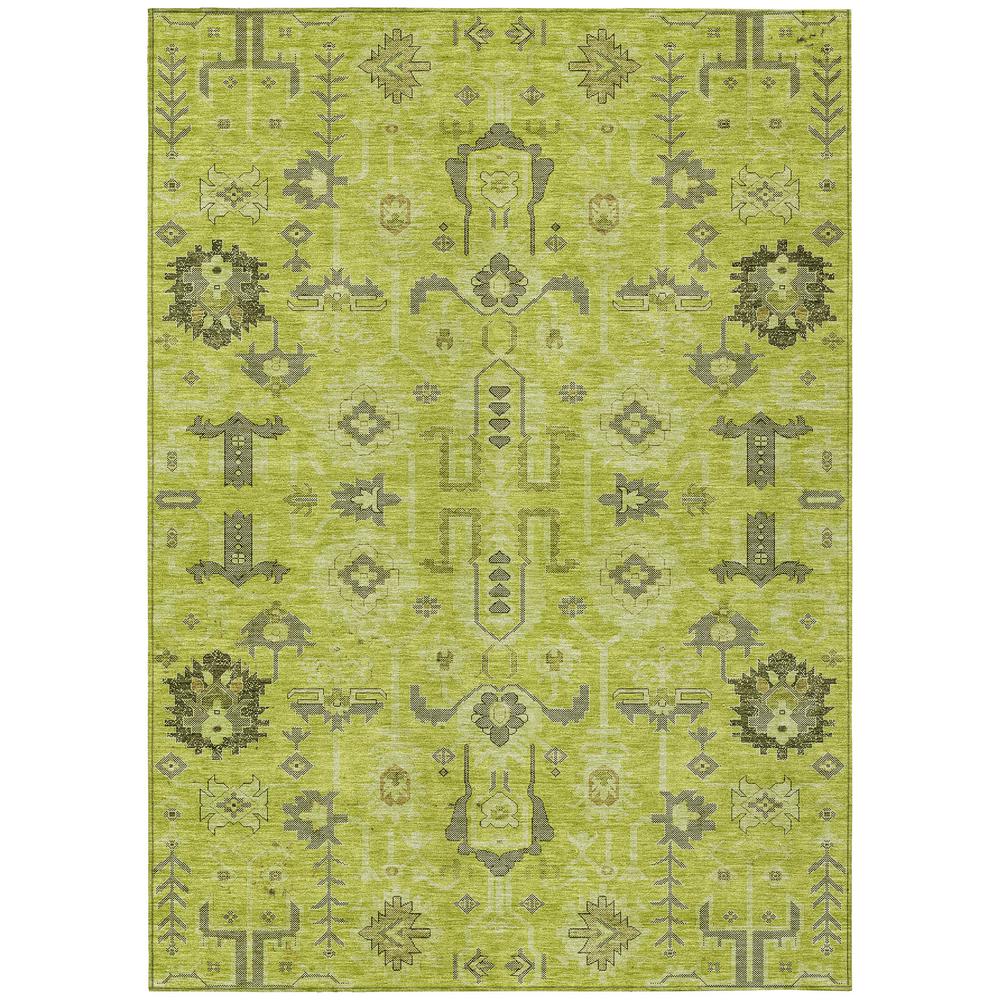 Chantille ACN697 Green 3' x 5' Rug. Picture 1