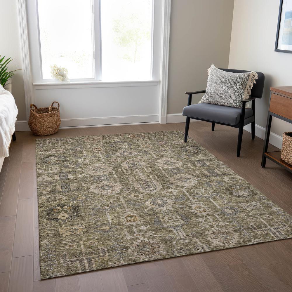Chantille ACN697 Brown 3' x 5' Rug. Picture 6