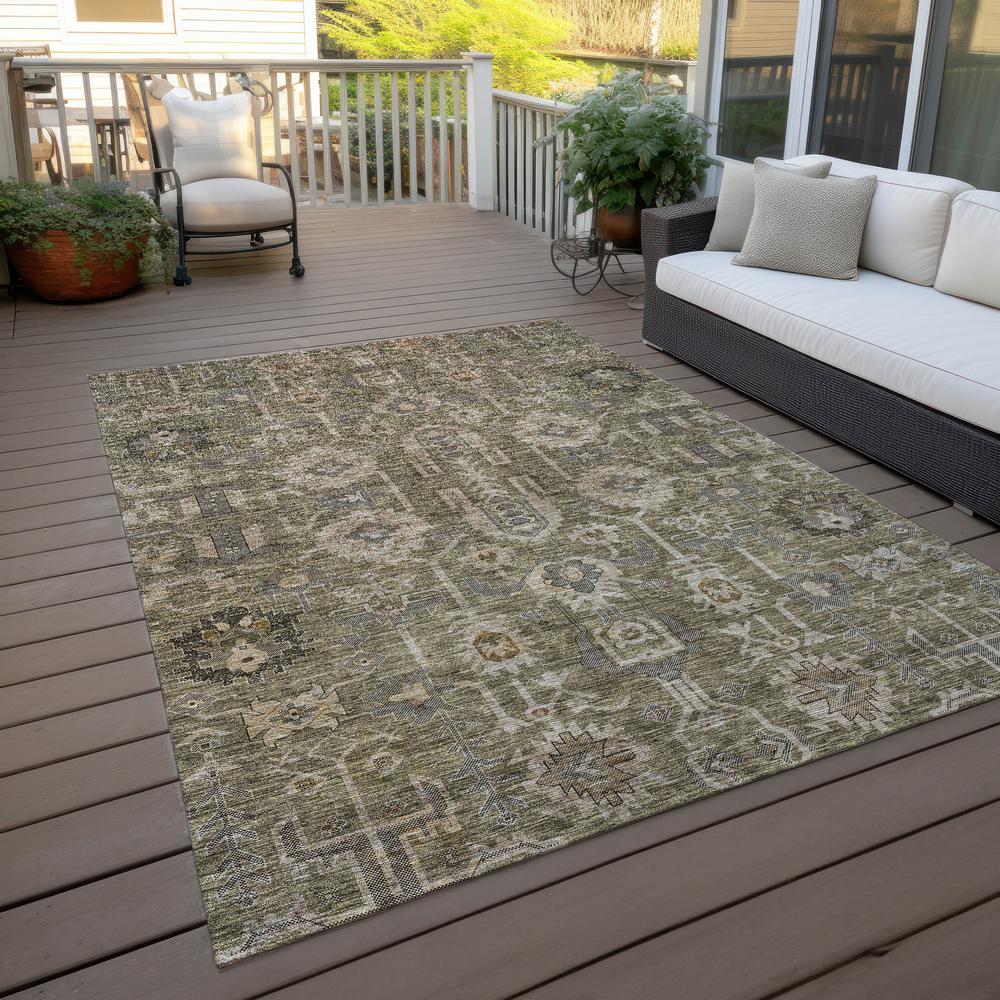 Chantille ACN697 Brown 3' x 5' Rug. Picture 8