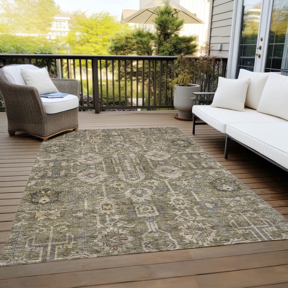 Chantille ACN697 Brown 3' x 5' Rug. Picture 9