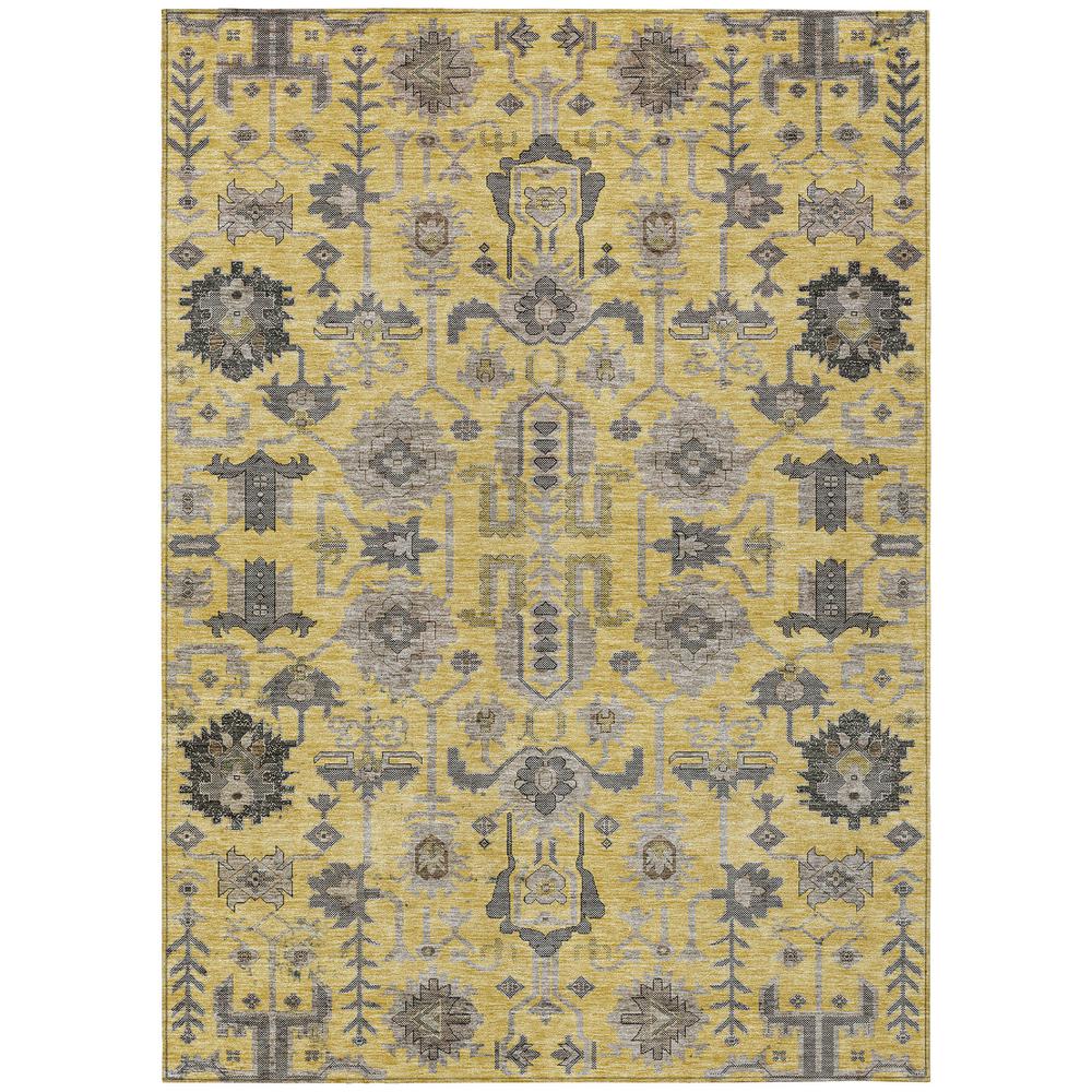 Chantille ACN697 Gold 3' x 5' Rug. Picture 1