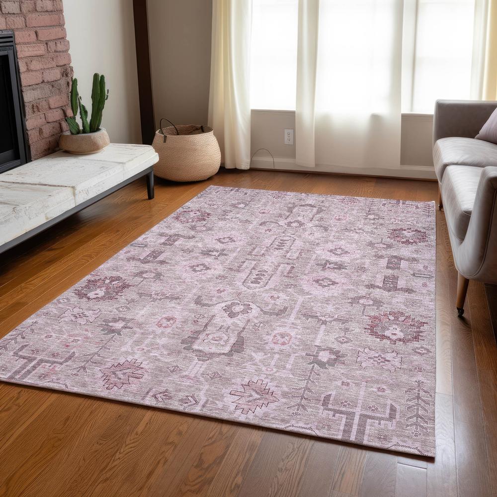 Chantille ACN697 Pink 3' x 5' Rug. Picture 7