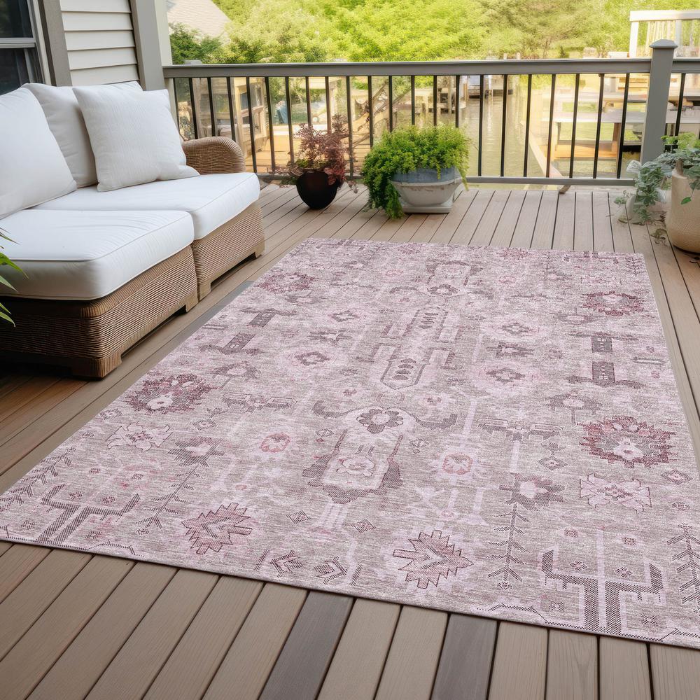 Chantille ACN697 Pink 3' x 5' Rug. Picture 8