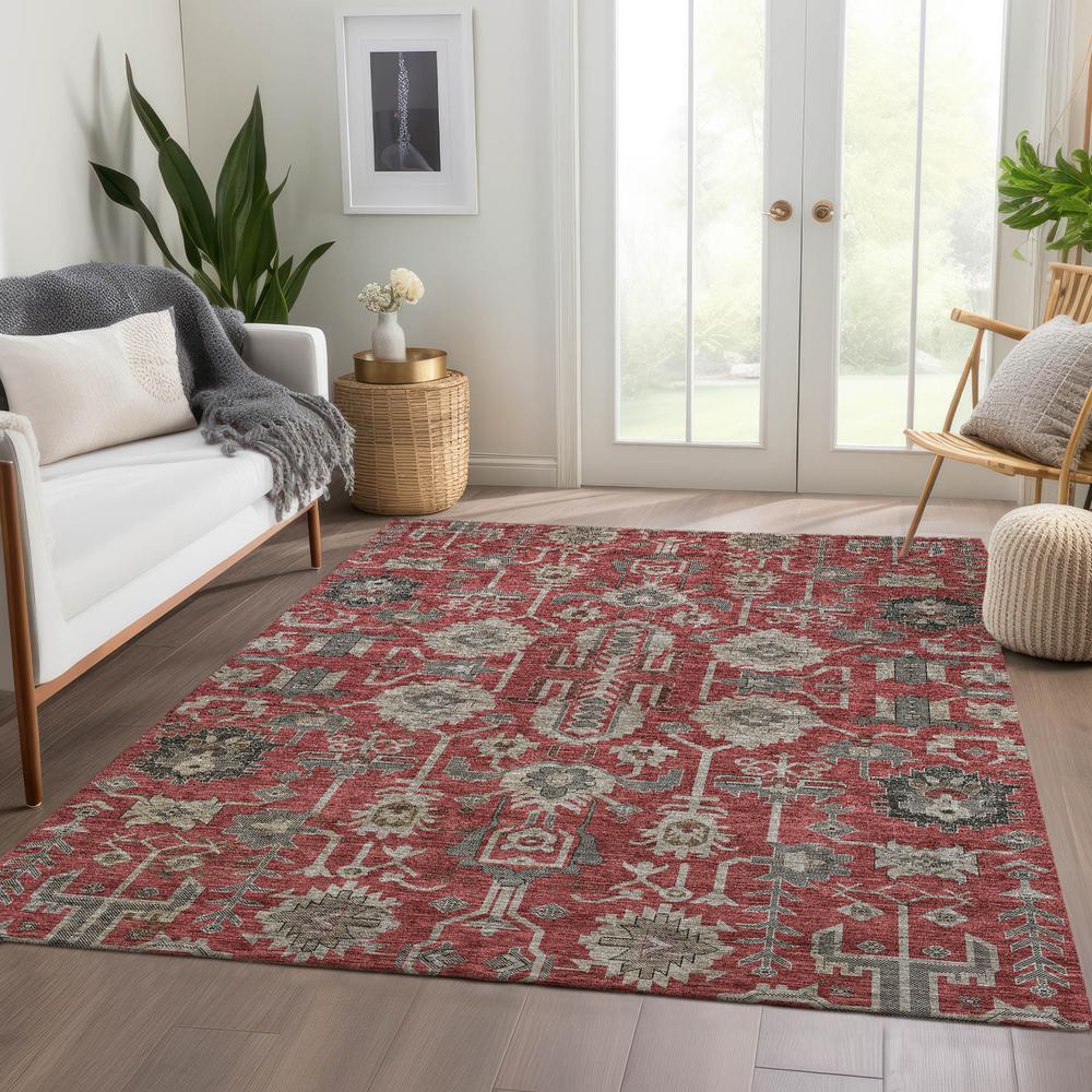 Chantille ACN697 Red 3' x 5' Rug. Picture 6