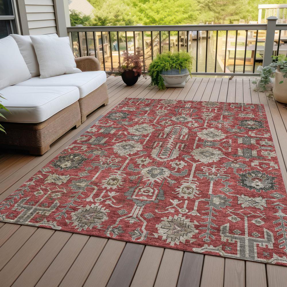 Chantille ACN697 Red 3' x 5' Rug. Picture 8