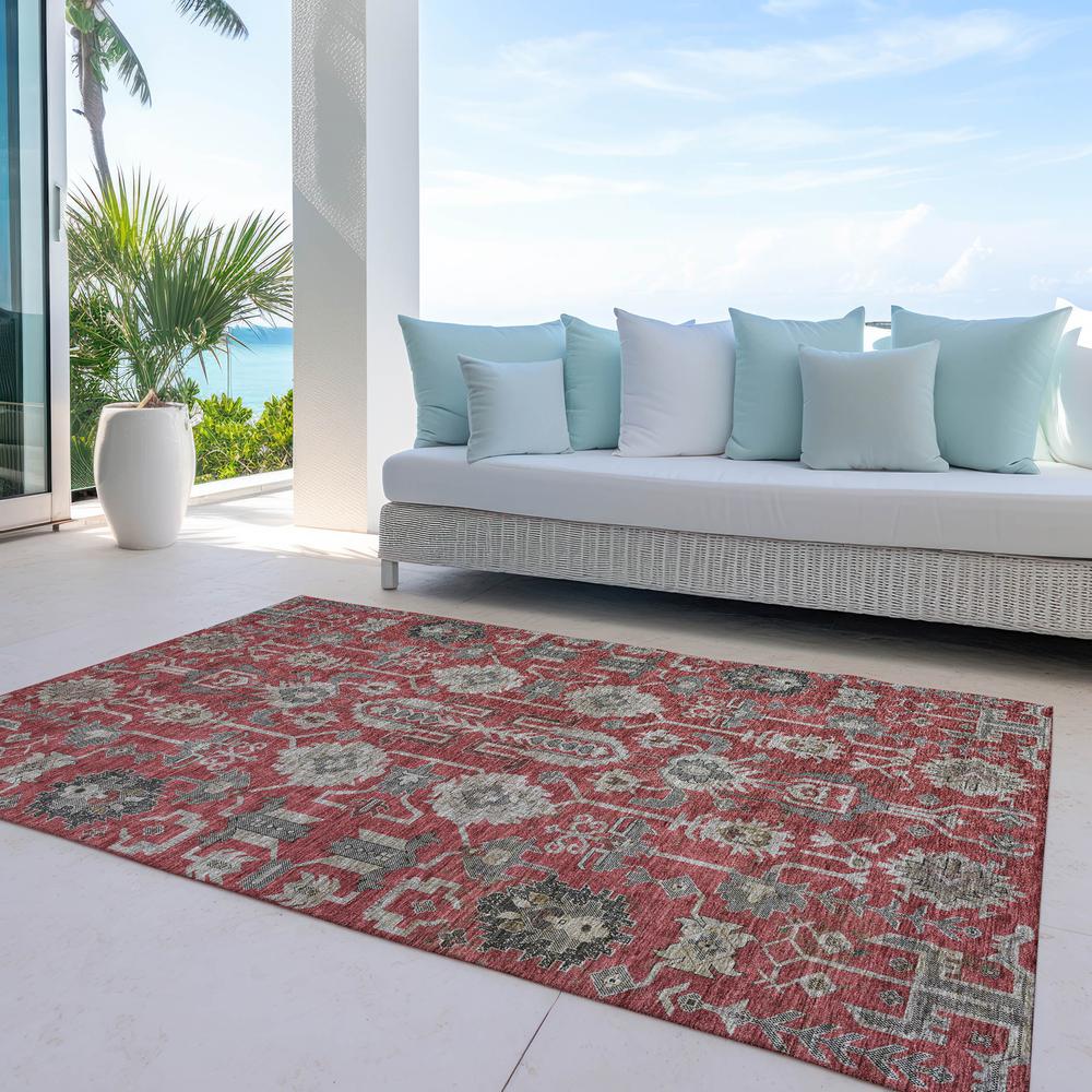 Chantille ACN697 Red 3' x 5' Rug. Picture 9