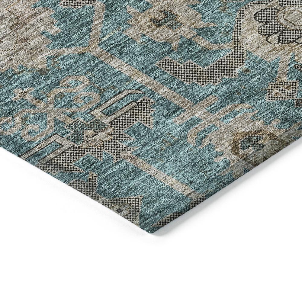 Chantille ACN697 Teal 2'3" x 7'6" Rug. Picture 3