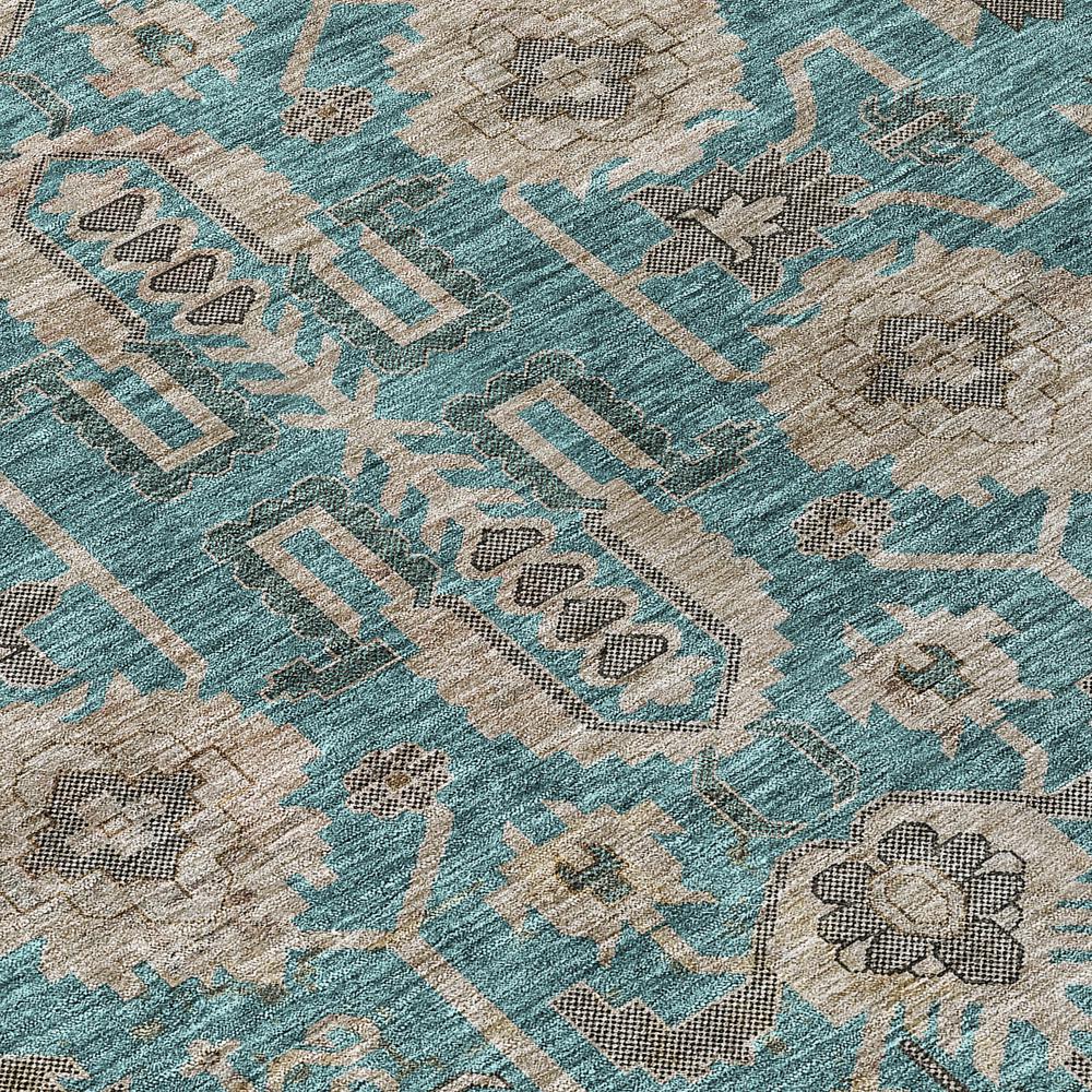 Chantille ACN697 Teal 2'3" x 7'6" Rug. Picture 5