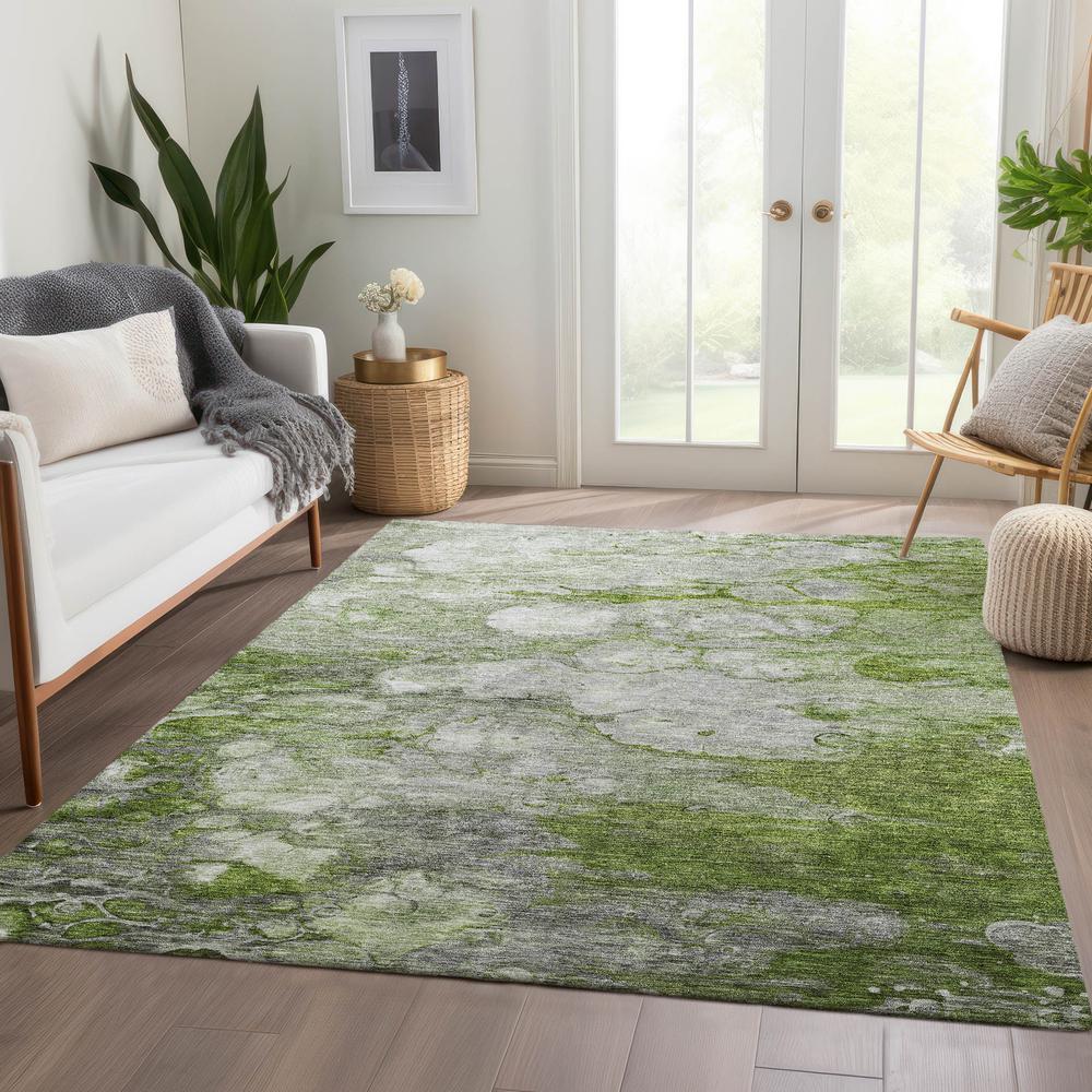 Chantille ACN698 Green 3' x 5' Rug. Picture 6
