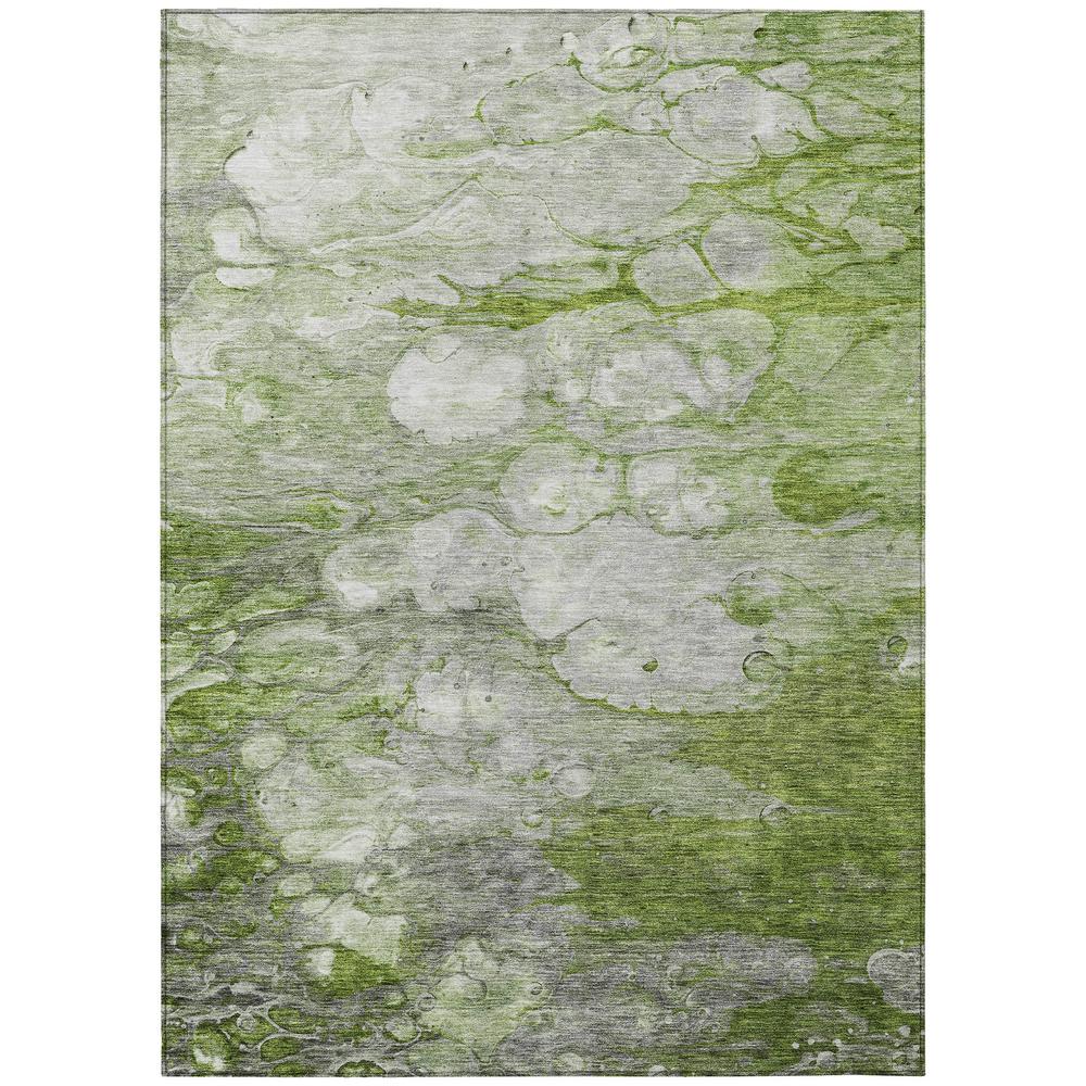 Chantille ACN698 Green 3' x 5' Rug. Picture 1