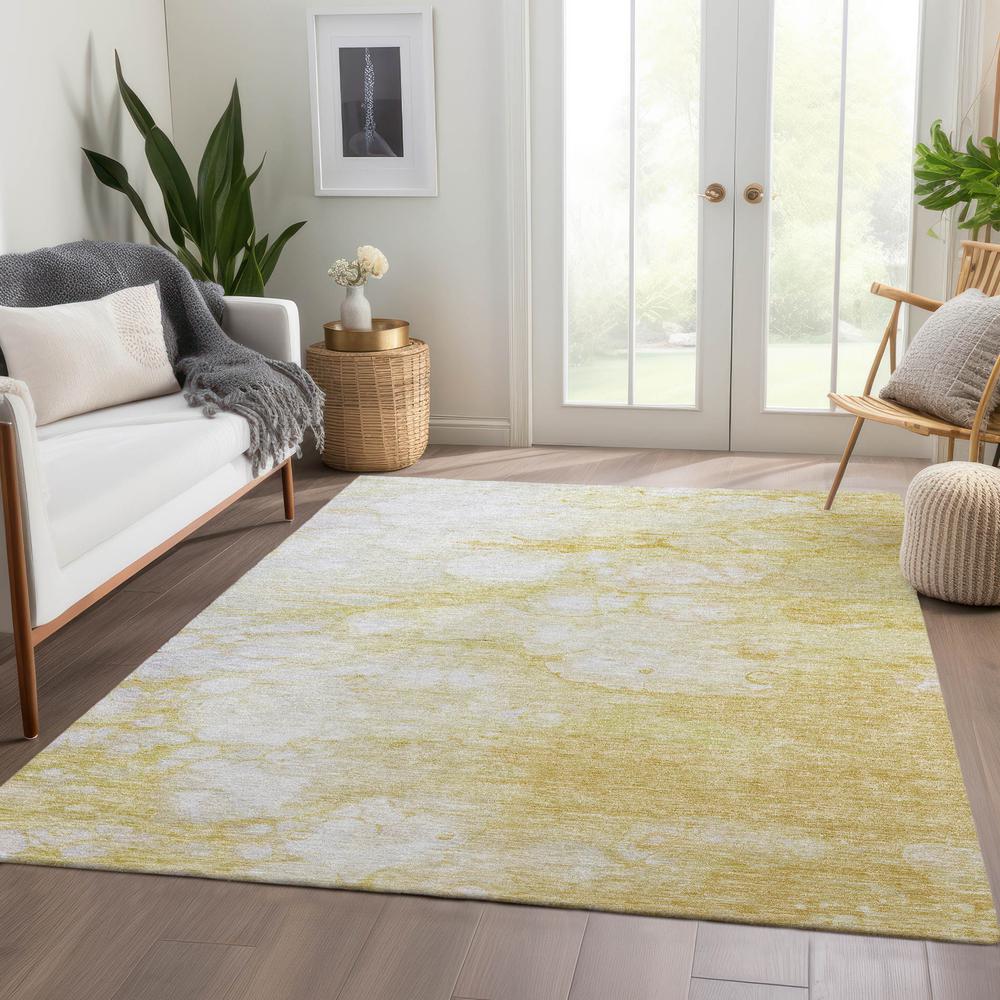 Chantille ACN699 Gold 3' x 5' Rug. Picture 6