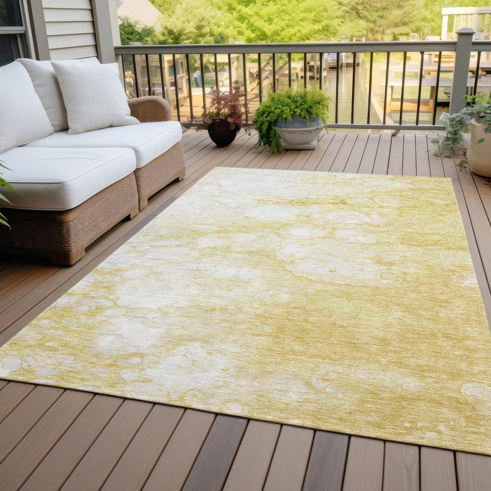 Chantille ACN699 Gold 3' x 5' Rug. Picture 8