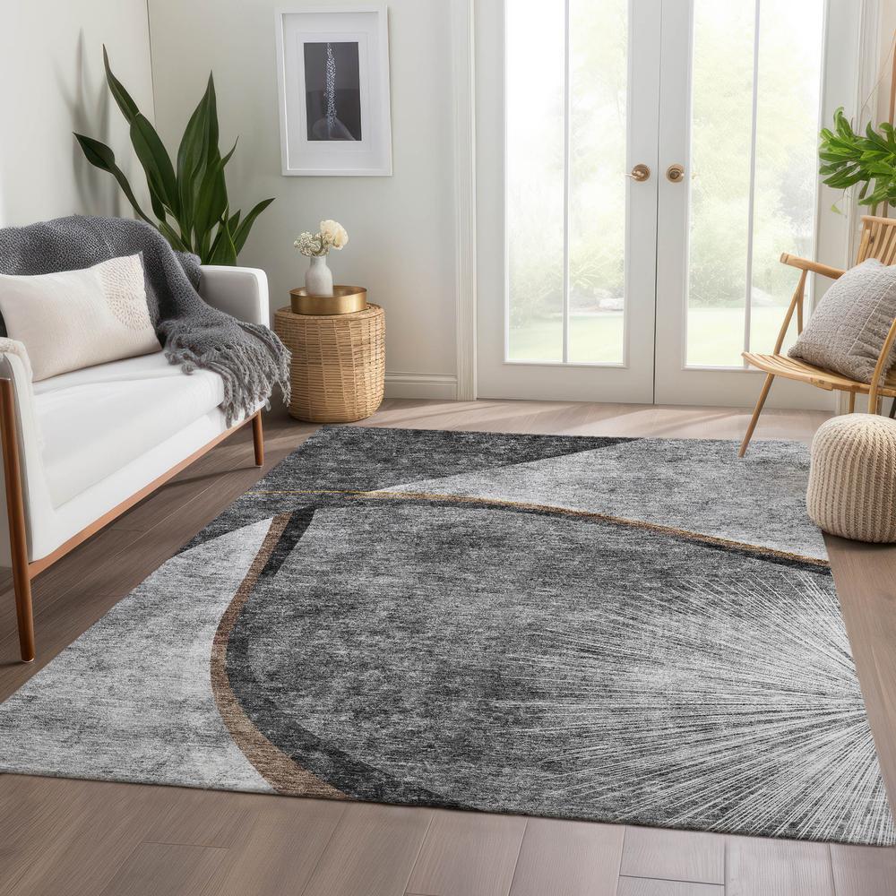 Chantille ACN701 Gray 3' x 5' Rug. Picture 6