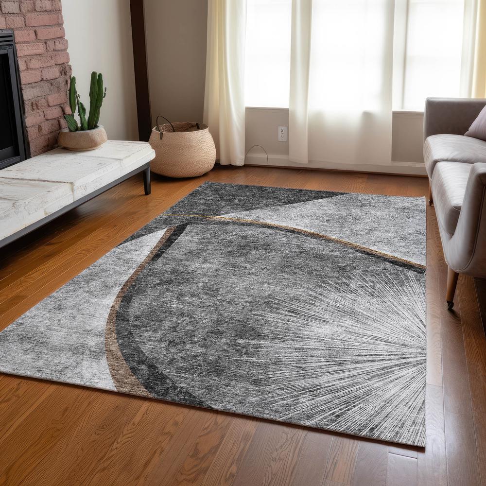 Chantille ACN701 Gray 3' x 5' Rug. Picture 7