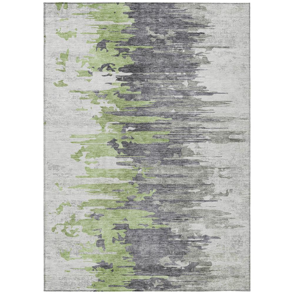 Chantille ACN704 Green 3' x 5' Rug. Picture 1