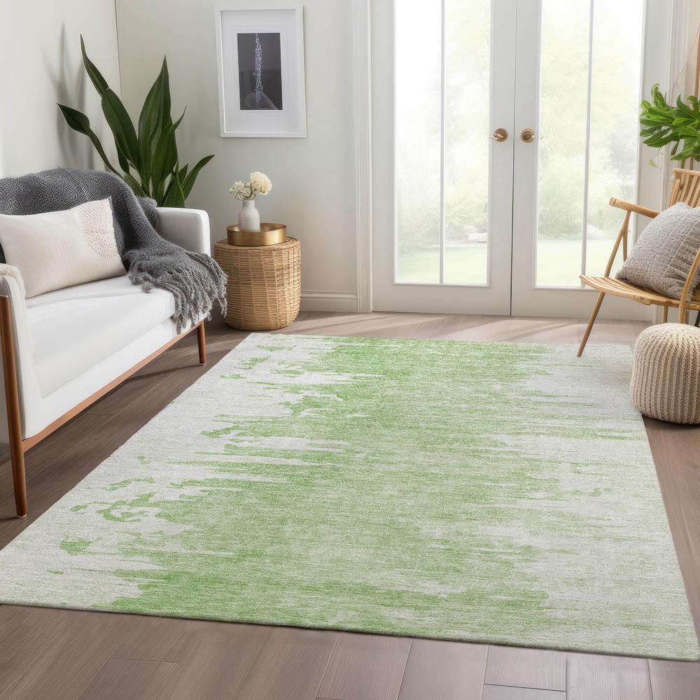 Chantille ACN705 Green 3' x 5' Rug. Picture 6