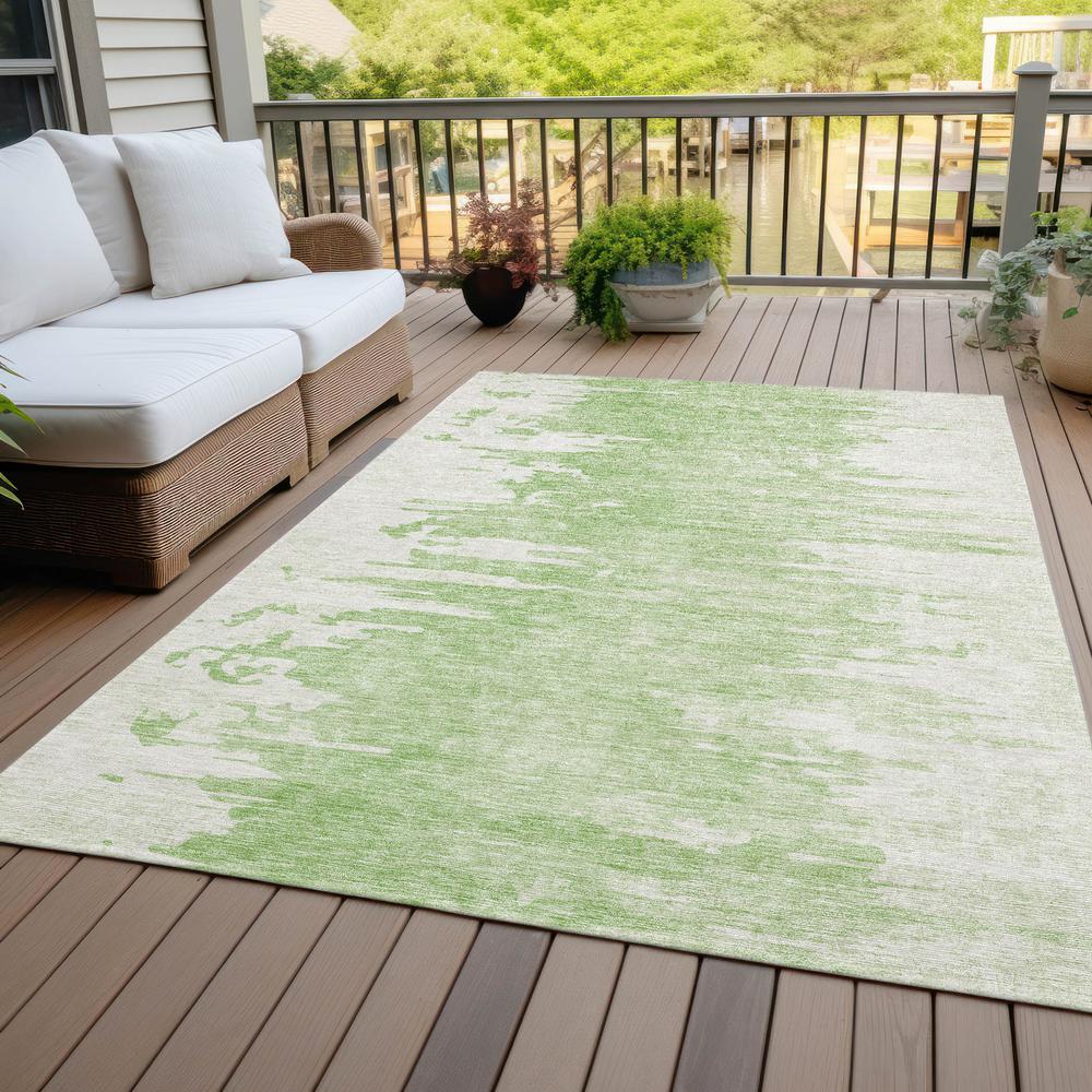 Chantille ACN705 Green 3' x 5' Rug. Picture 8