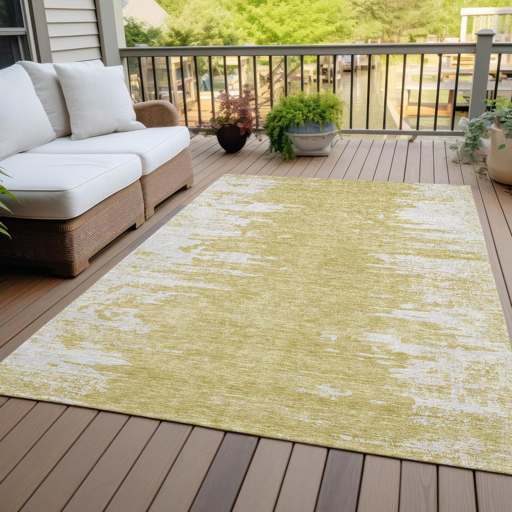 Chantille ACN705 Gold 3' x 5' Rug. Picture 8