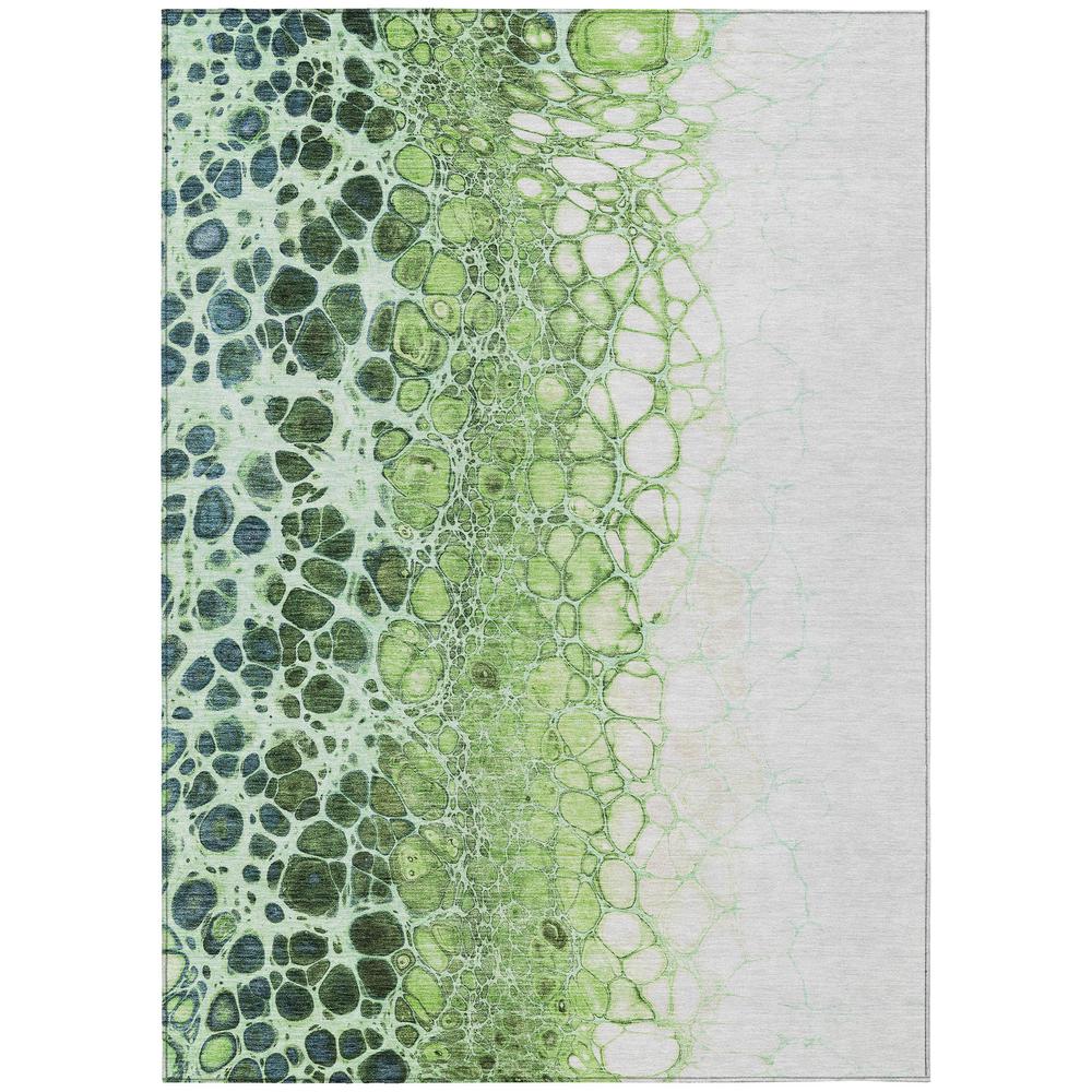 Chantille ACN707 Green 3' x 5' Rug. Picture 1