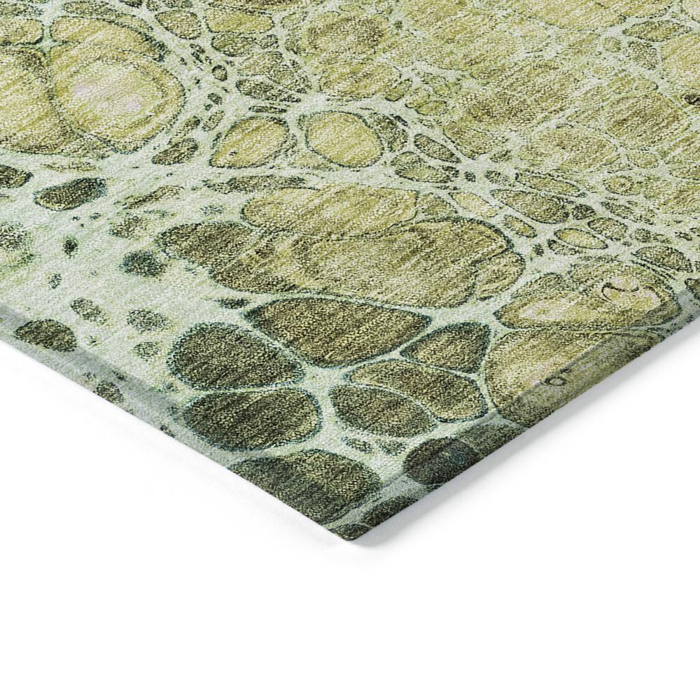 Chantille ACN707 Green 2'3" x 7'6" Rug. Picture 3