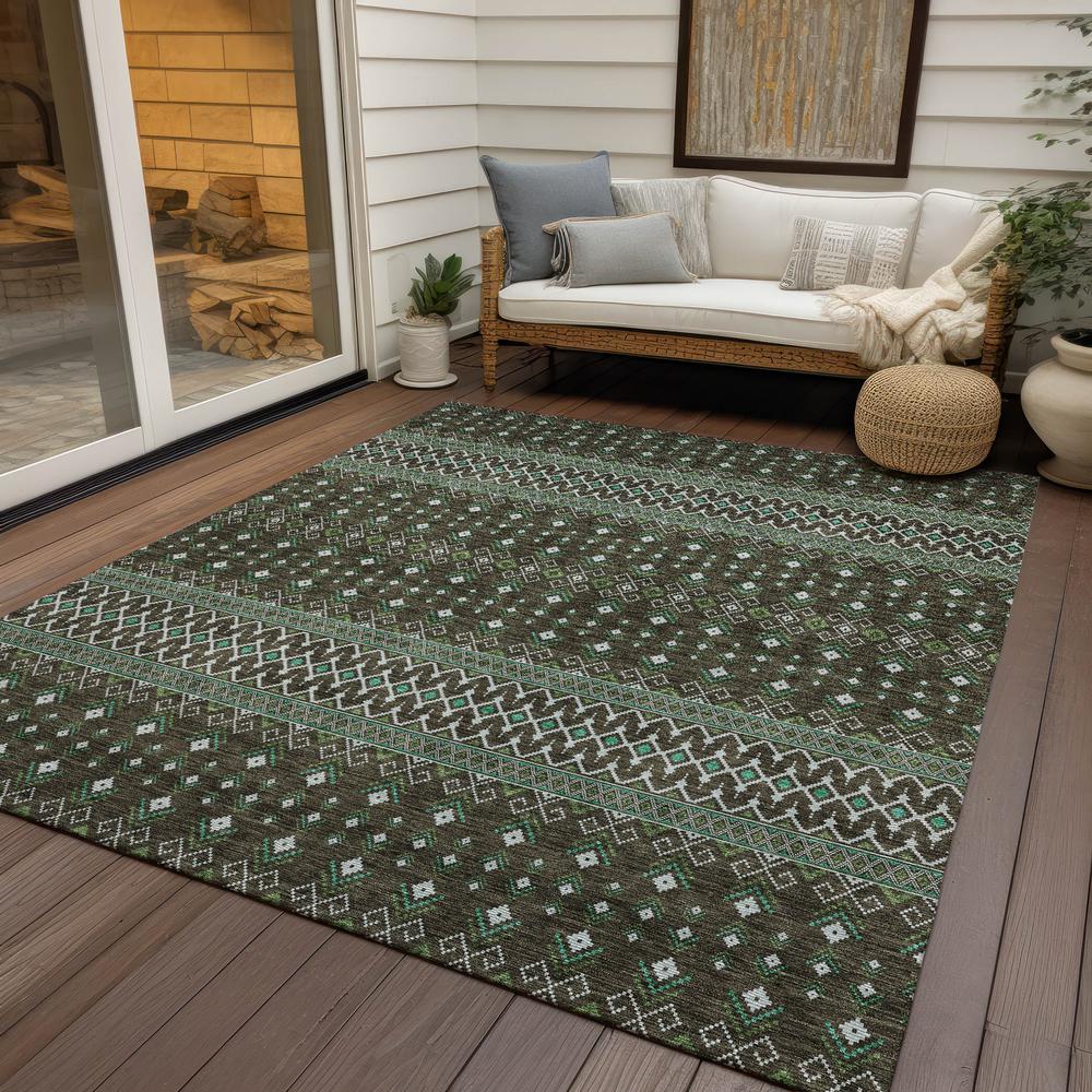 Chantille ACN708 Brown 3' x 5' Rug. Picture 8