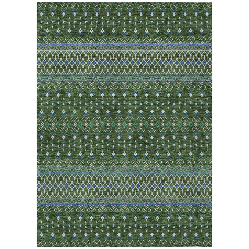 Chantille ACN708 Green 3' x 5' Rug. Picture 1