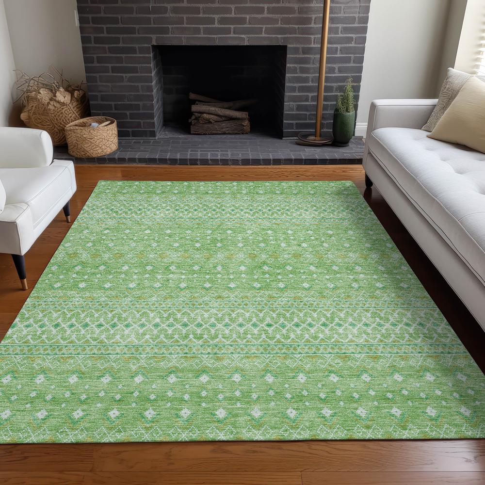 Chantille ACN709 Green 3' x 5' Rug. Picture 6