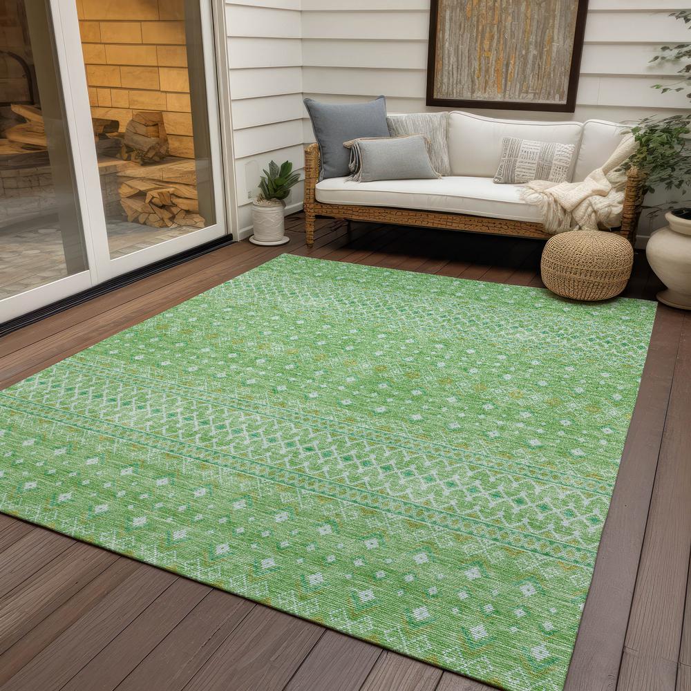 Chantille ACN709 Green 3' x 5' Rug. Picture 8