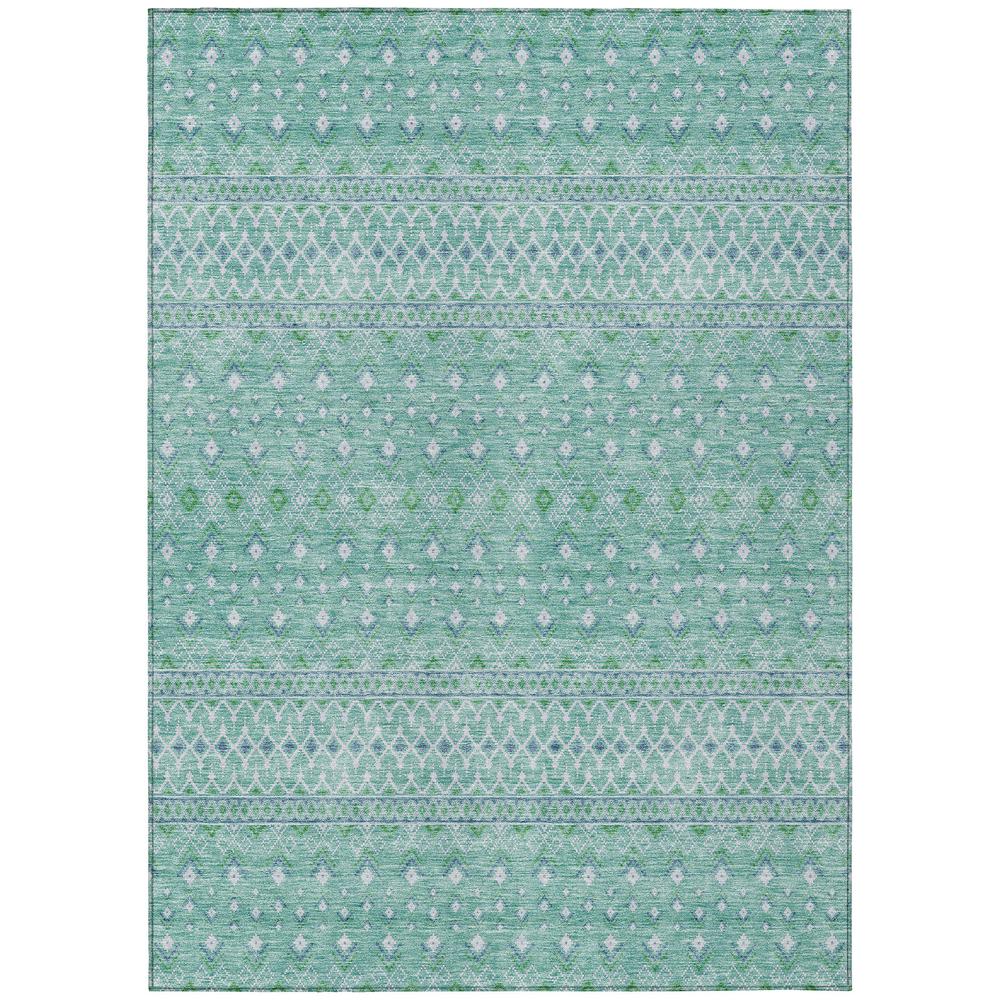Chantille ACN709 Teal 3' x 5' Rug. Picture 1