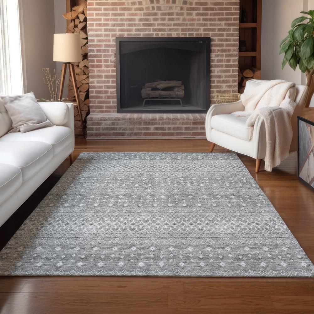 Chantille ACN709 Gray 3' x 5' Rug. Picture 7