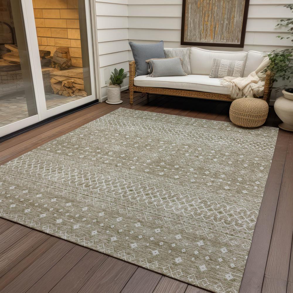 Chantille ACN709 Brown 3' x 5' Rug. Picture 8