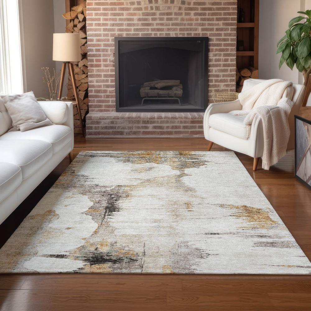 Chantille ACN710 Brown 3' x 5' Rug. Picture 7